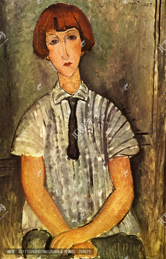 人像油畫,莫蒂里安尼