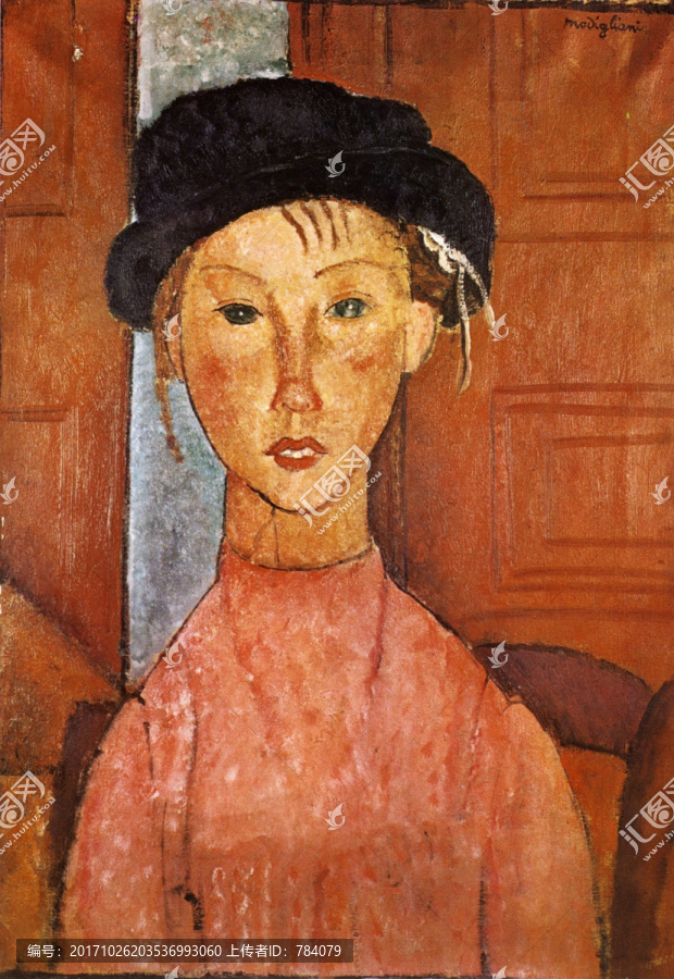 人像油畫,莫蒂里安尼