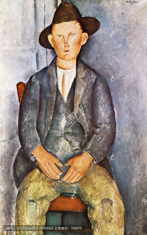 人像油畫,莫蒂里安尼