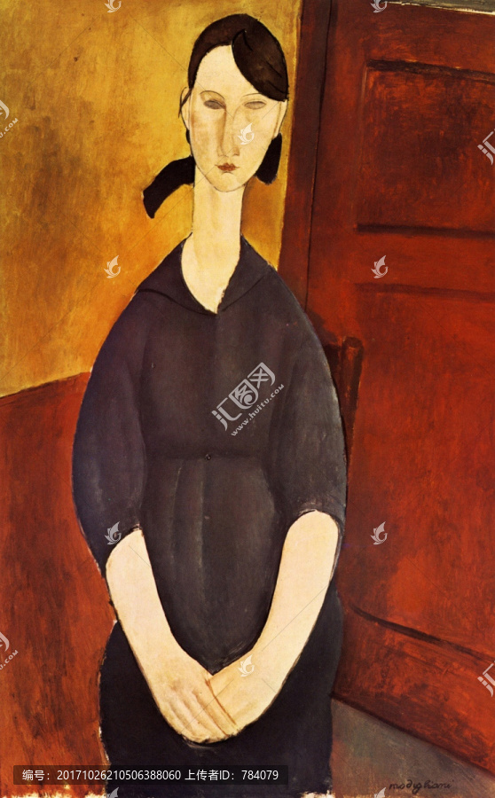人像油畫,莫蒂里安尼