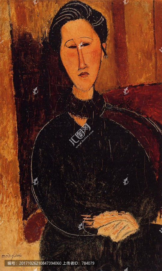 人像油畫,莫蒂里安尼
