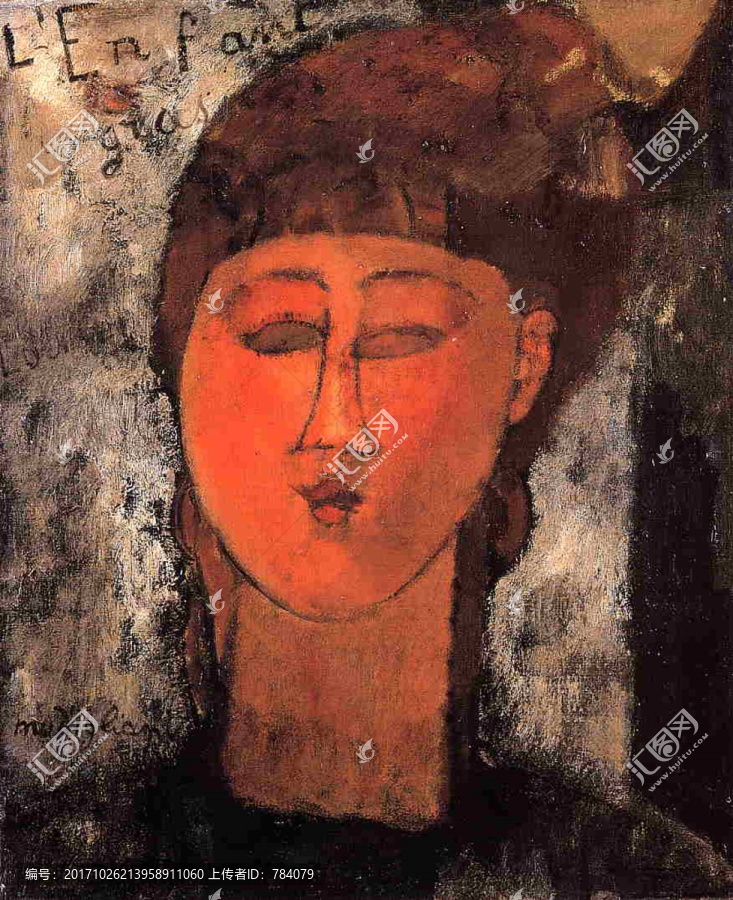 人像油畫,莫蒂里安尼