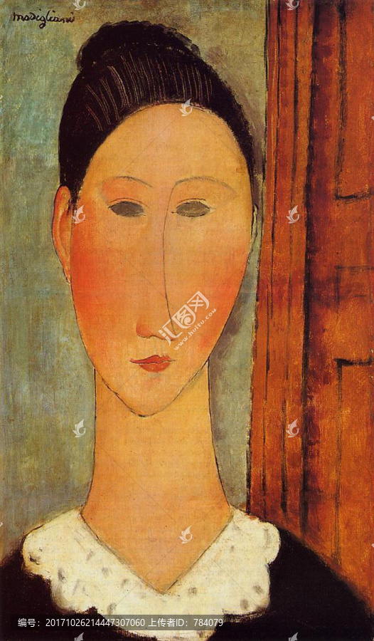 人像油畫,莫蒂里安尼