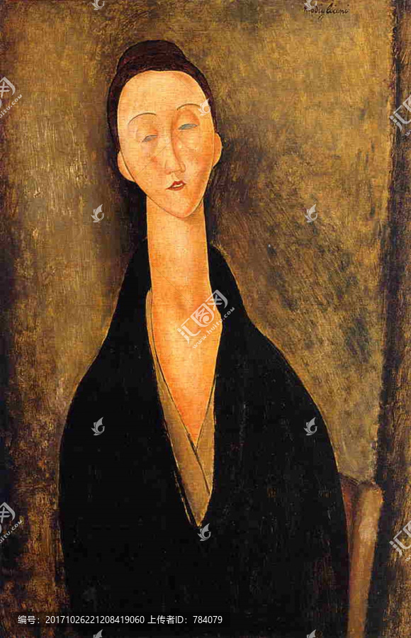 人像油畫,莫蒂里安尼