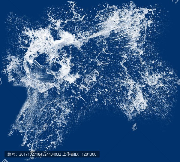 透明水花,水,海浪,噴濺水