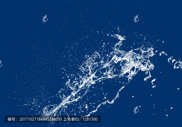 透明水花,水,海浪,噴濺水花