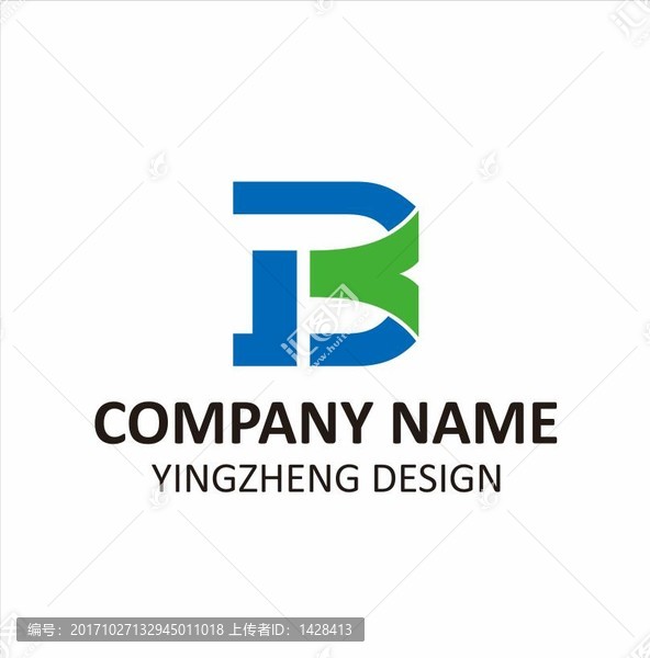 字母BY,logo