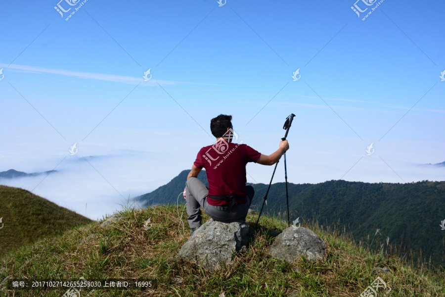 徒步武功山,武功山户外