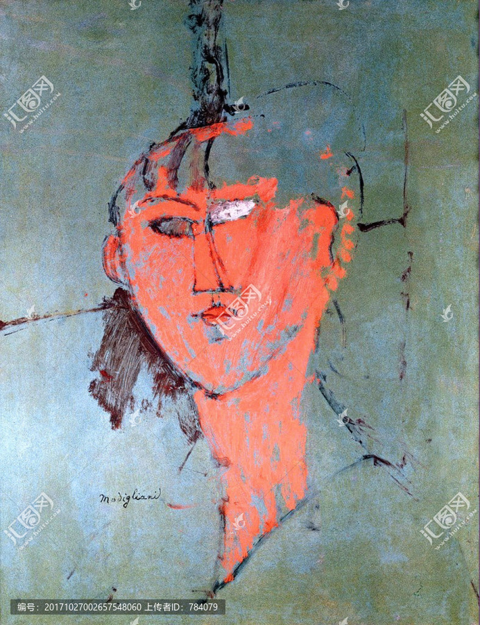 人像油畫,莫蒂里安尼