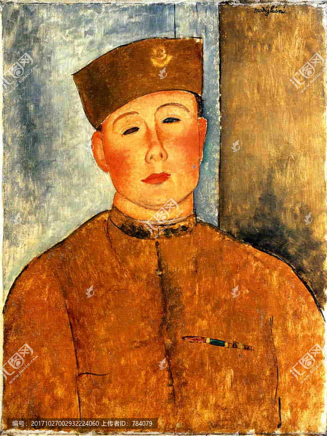 人像油畫,莫蒂里安尼