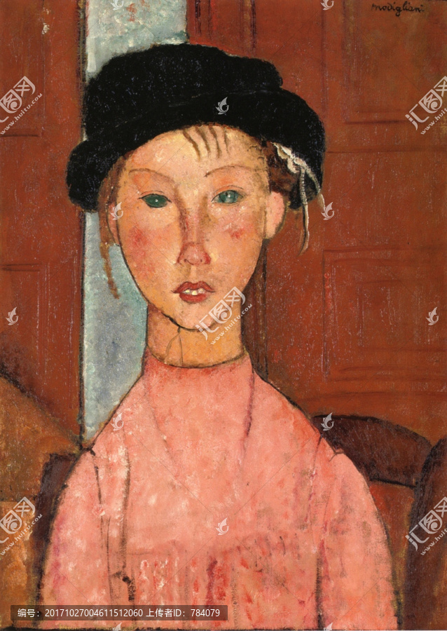 人像油畫,莫蒂里安尼