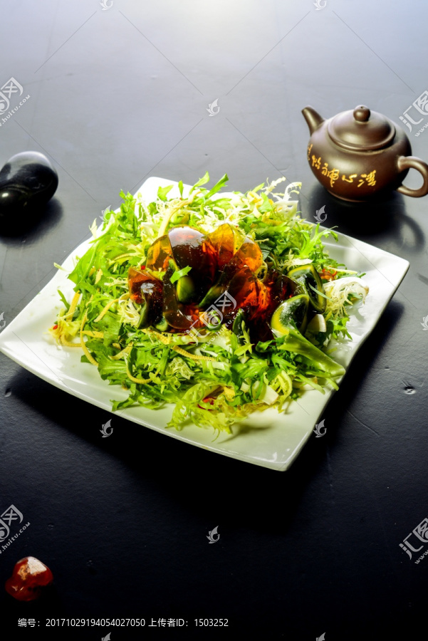 松花拌苦菊