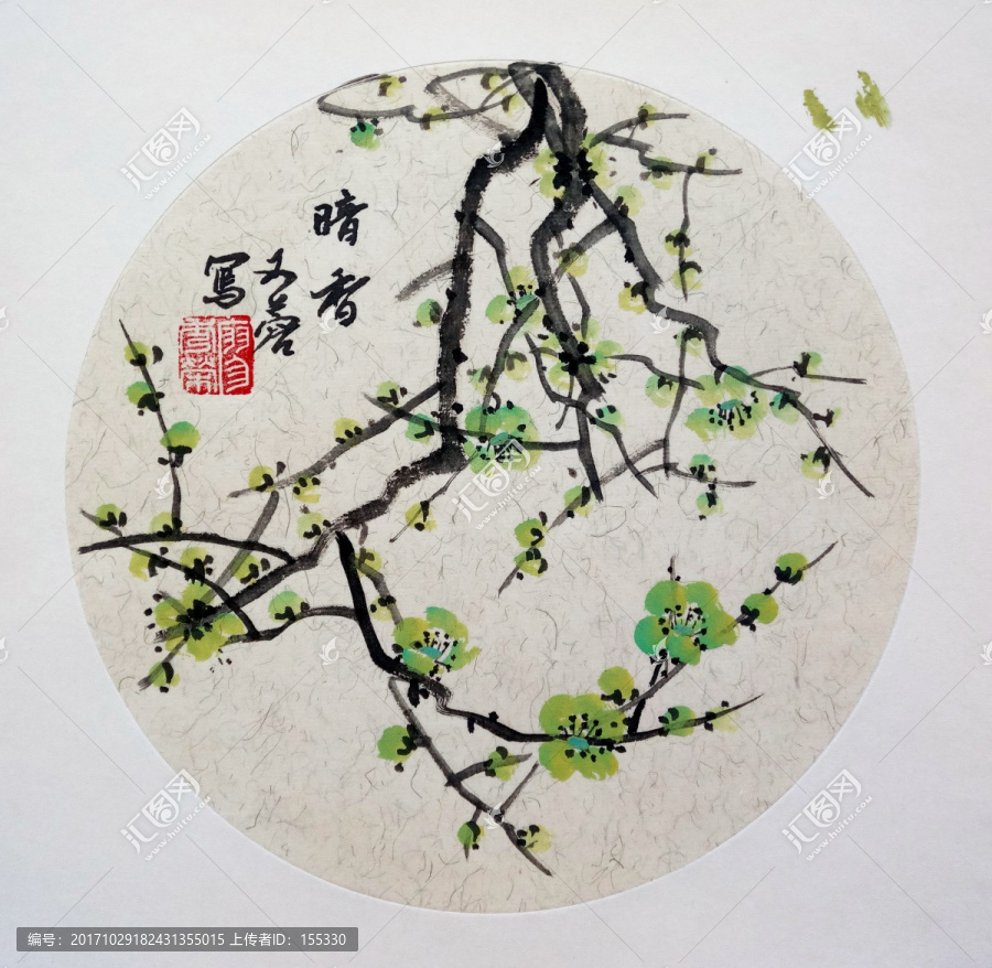 國(guó)畫梅花