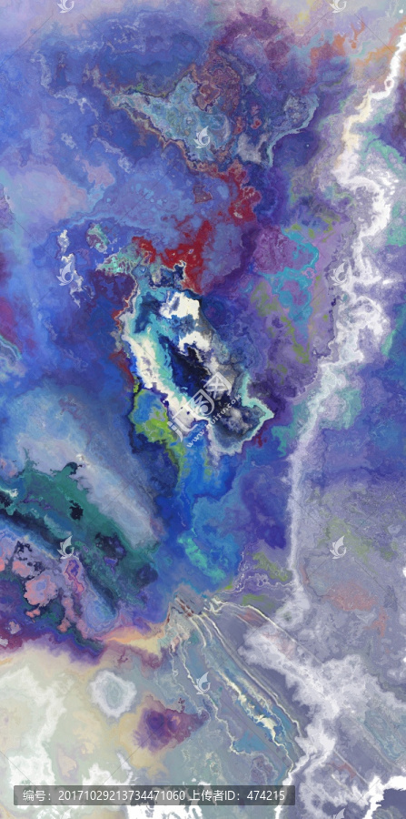 抽象油畫