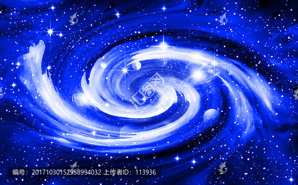 漩渦星系,星空星云