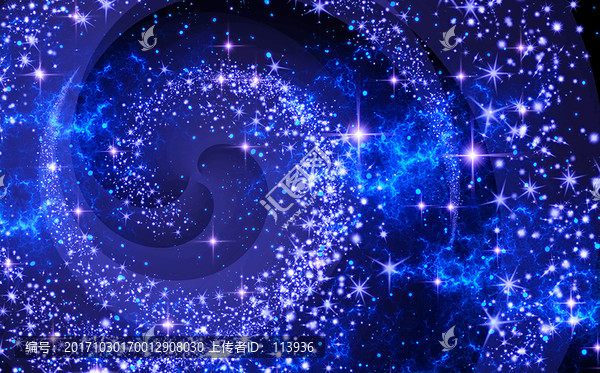 漩渦,星空,唯美星光星空