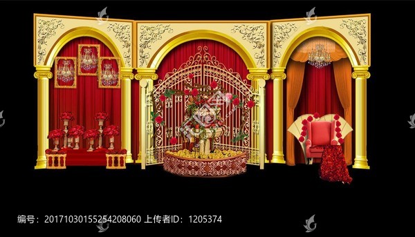 紅金撞色婚禮