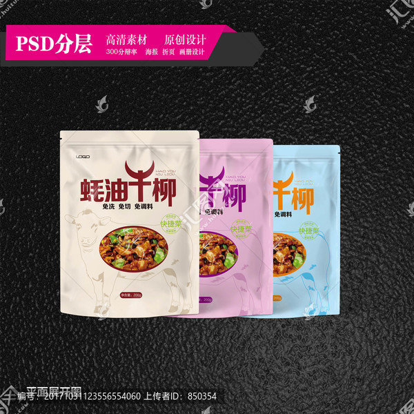 食品包裝,展開(kāi)圖