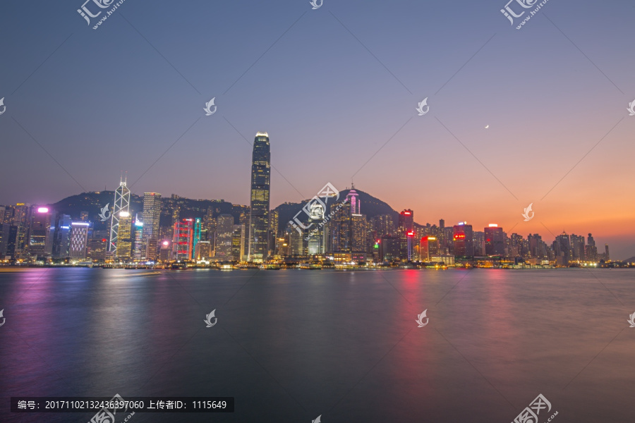 维多利亚港夜景