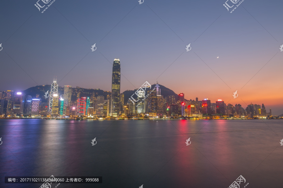 维多利亚港夜景