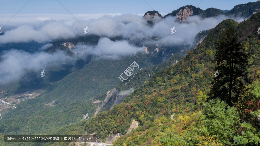 神农架天燕风景区初秋