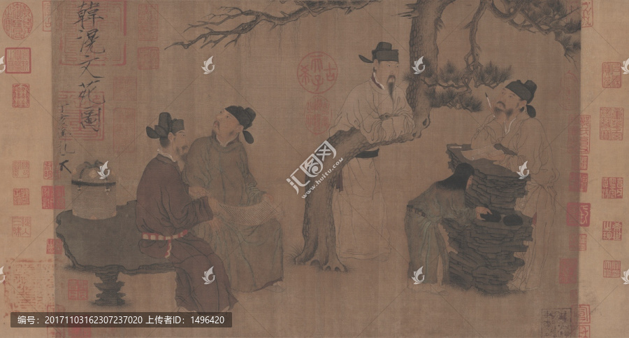 琉璃堂人物圖