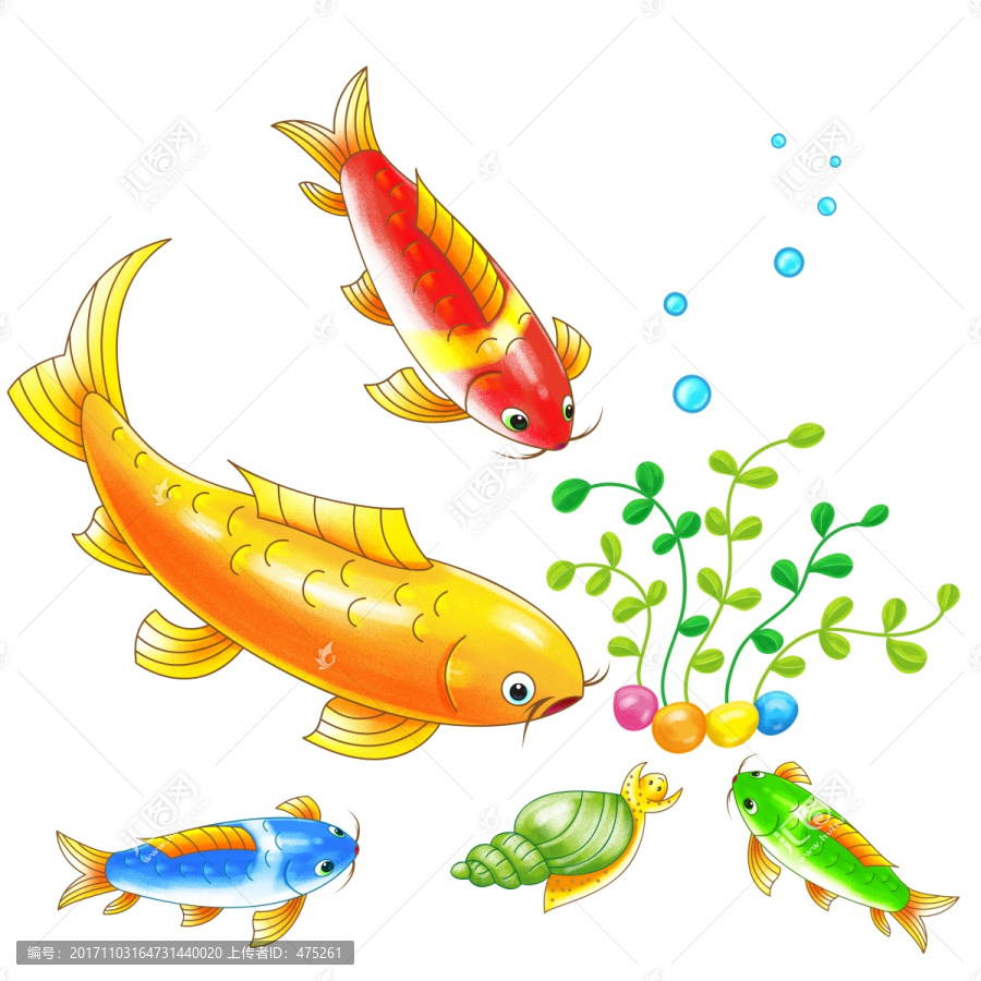 卡通魚