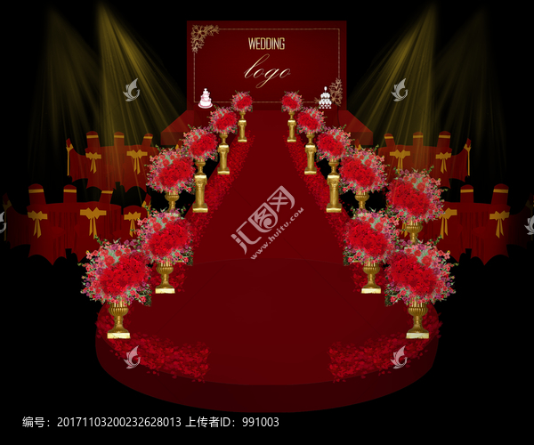 婚禮效果圖