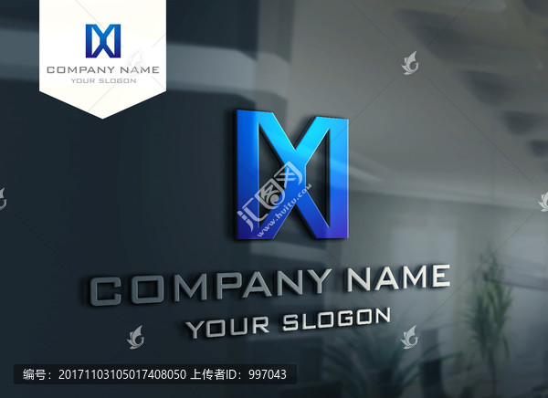 MX字母LOGO