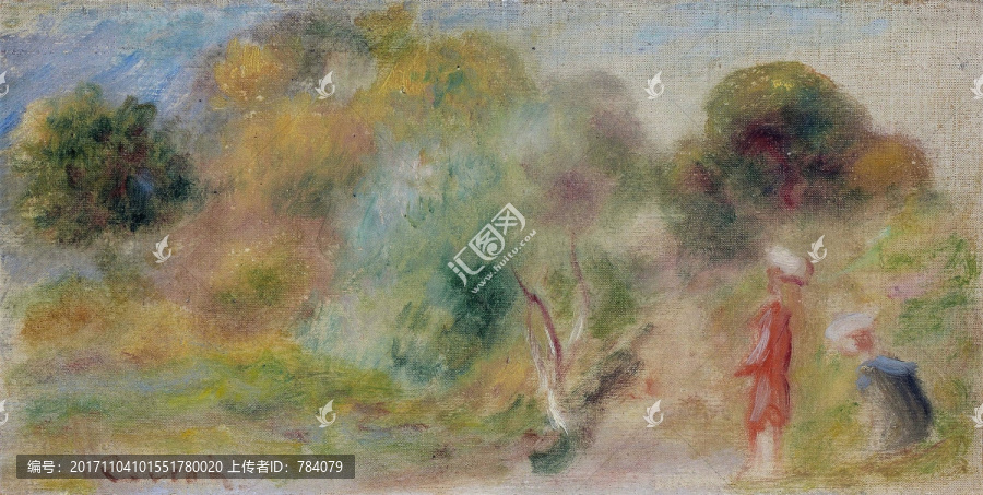 雷諾阿油畫