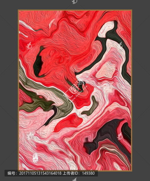 色彩,油畫染