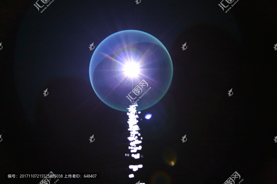 星球,閃光的星球,發(fā)光的星星