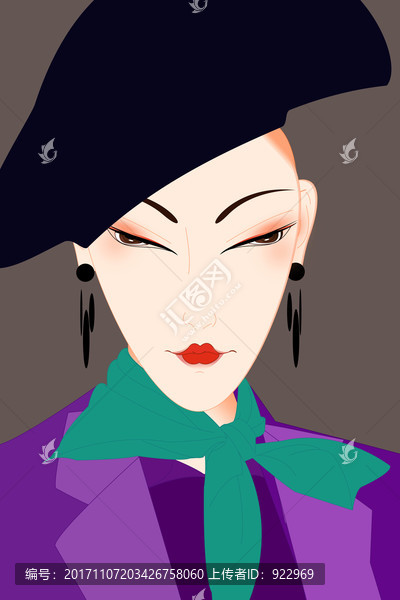 時(shí)尚都市女性
