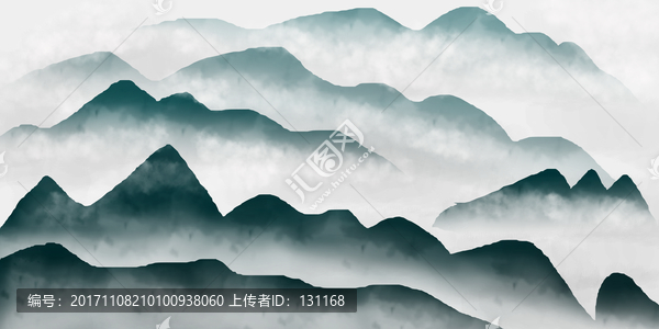 水墨山水畫(huà)