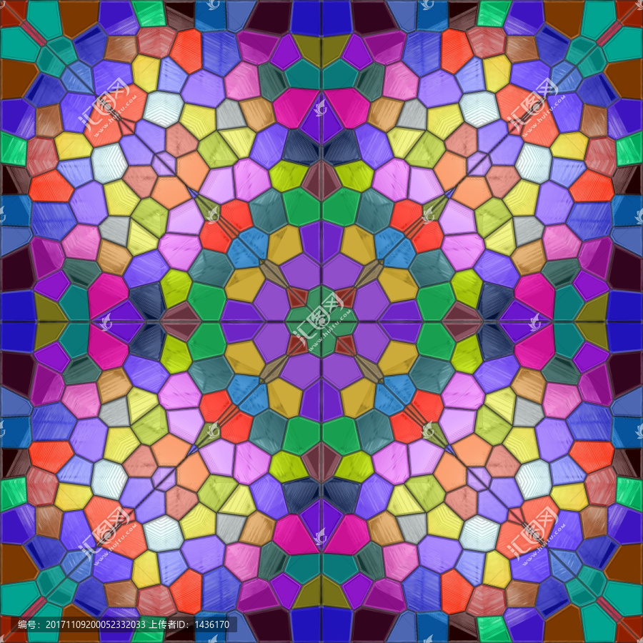 萬花筒般的教堂玻璃