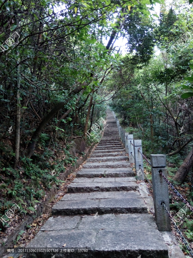 登山步道台阶