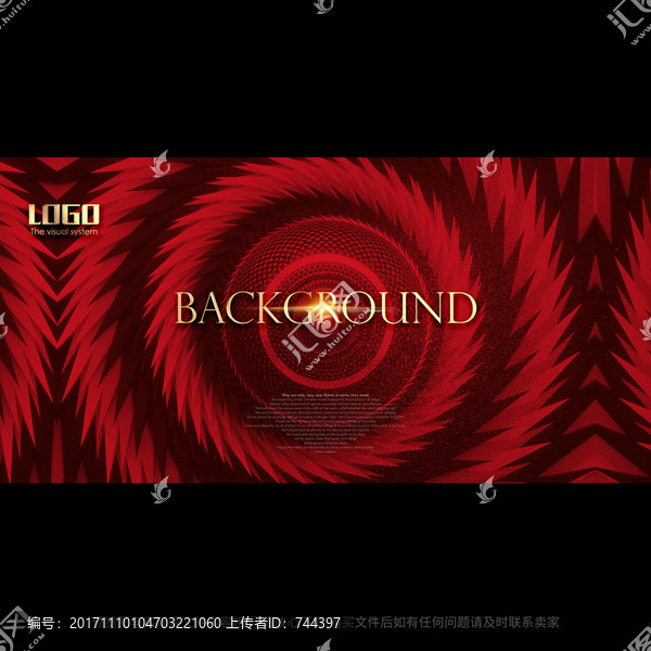 紅色通用畫面背景輪回鋒銳