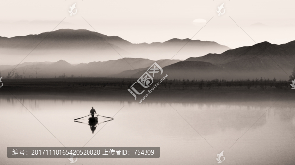 水墨山水