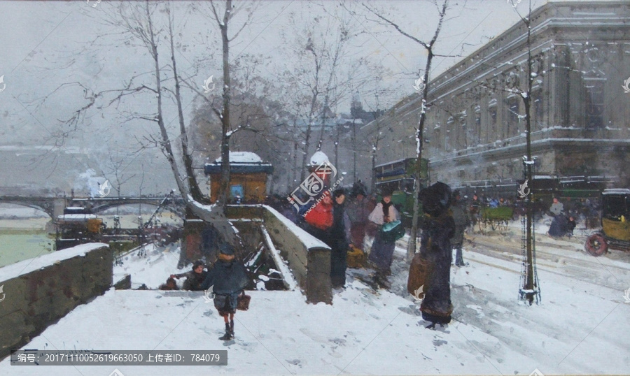 歐洲街景畫(huà)