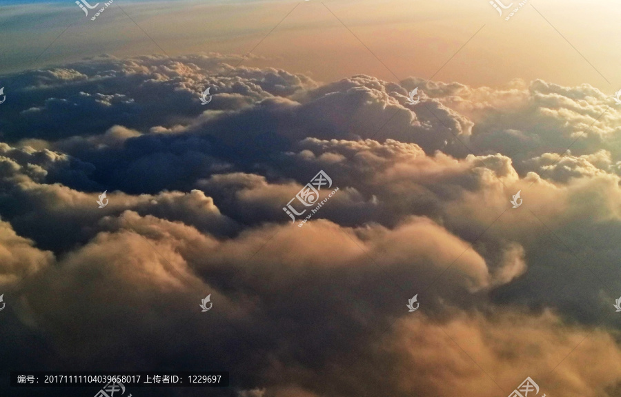 航拍,高天上流云12
