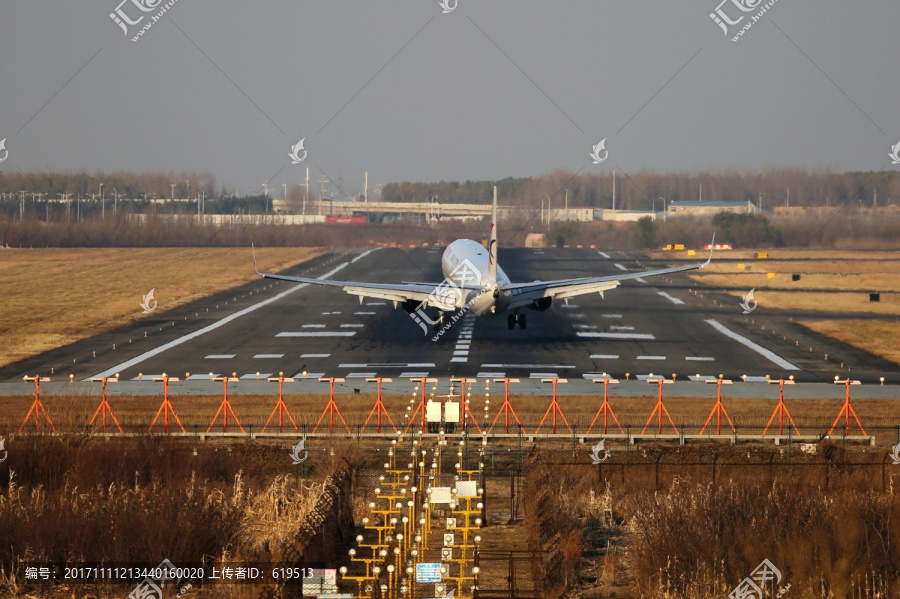 中国东方航空公司,飞机,降落