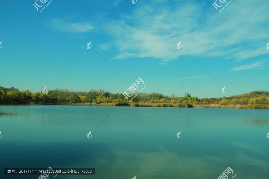 湖景