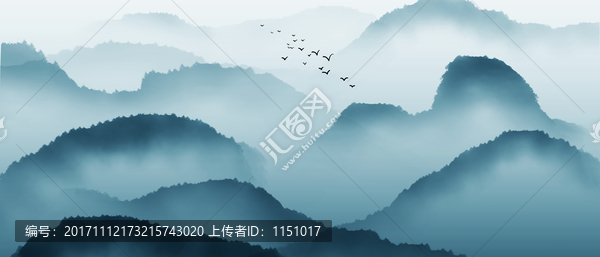 意境山水,水墨山水畫