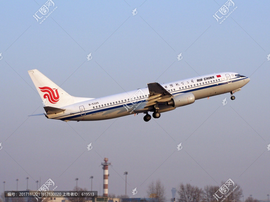 中国国际航空,飞机,起飞