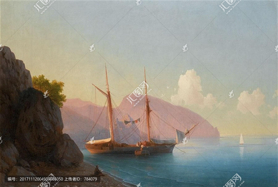 海洋油畫