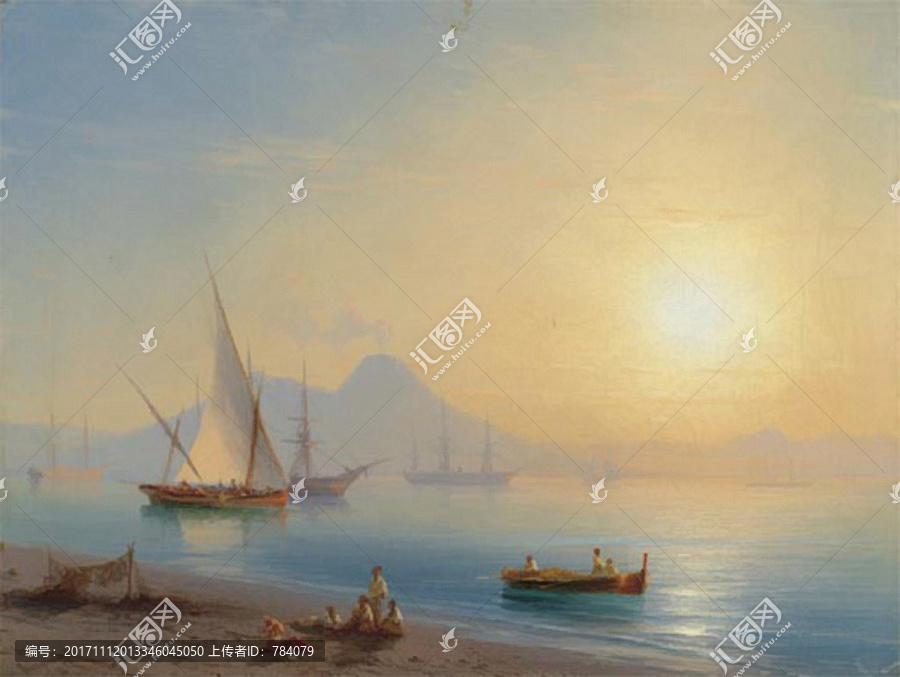 海洋油畫