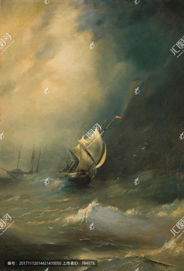 海洋油畫