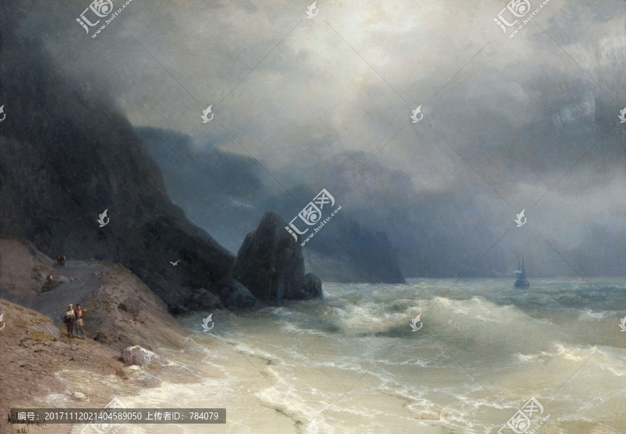 海洋油畫