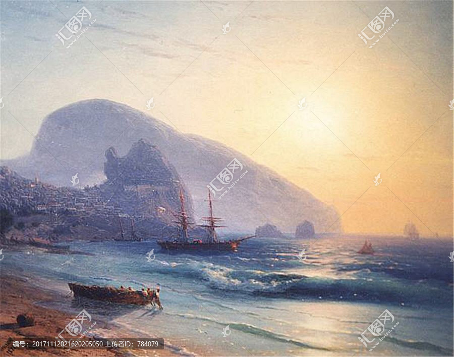 海洋油畫