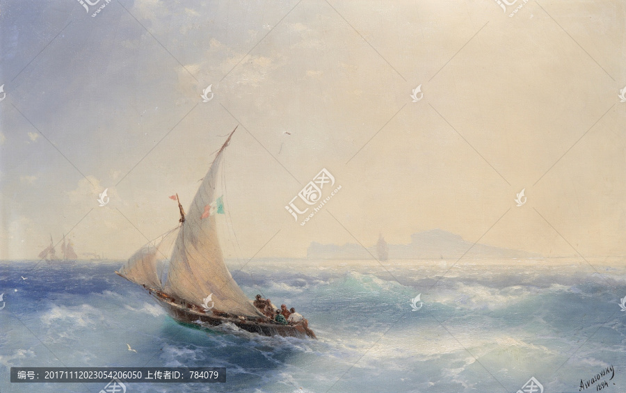 海洋油畫